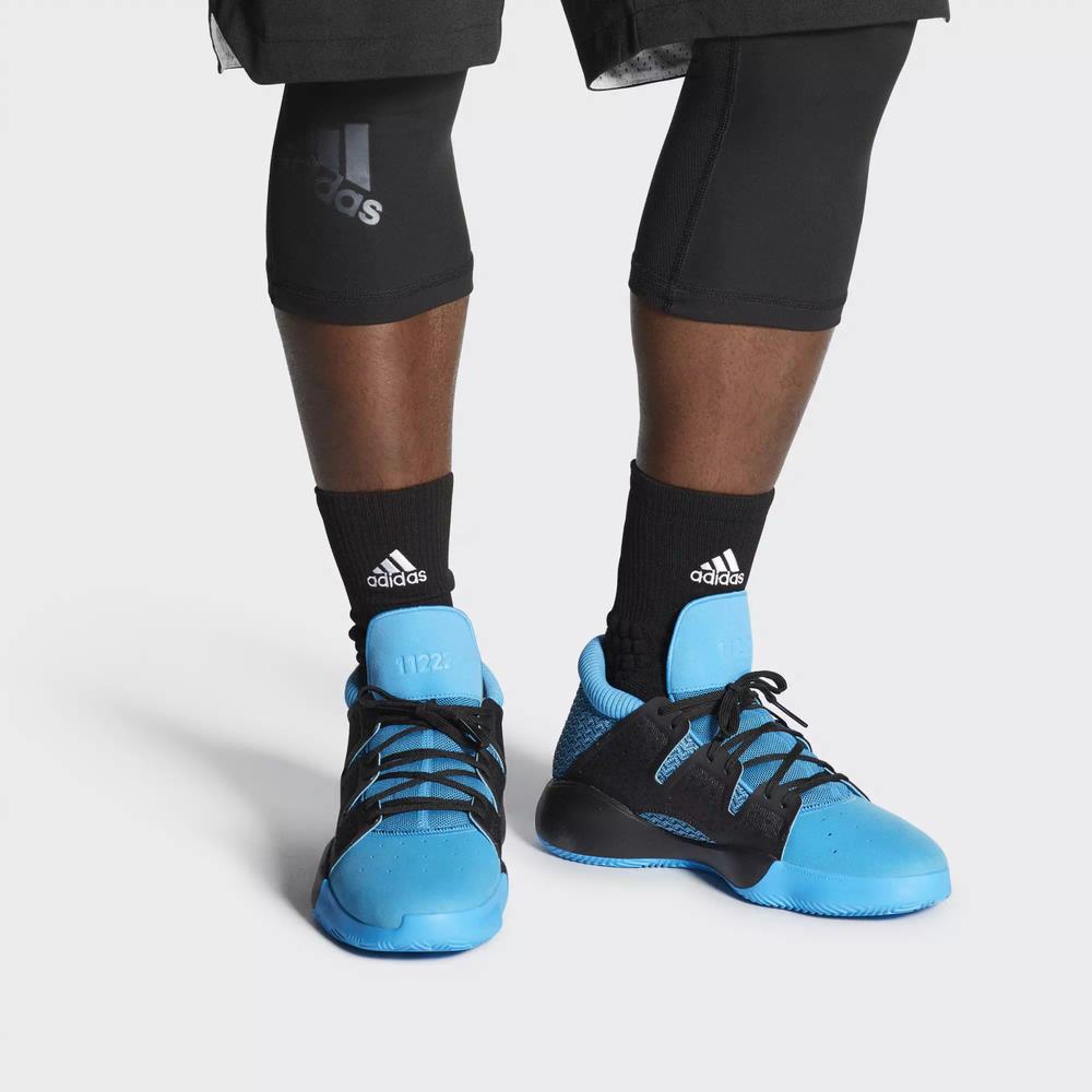 Adidas Pro Vision Tenis De Basketball Azules Para Hombre (MX-79221)